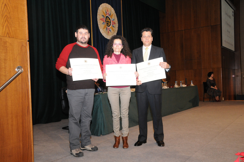 Foto de la entrega de Premios del Consejo Social de la UNED de 2013 Foto de la entrega de Premios del Consejo Social