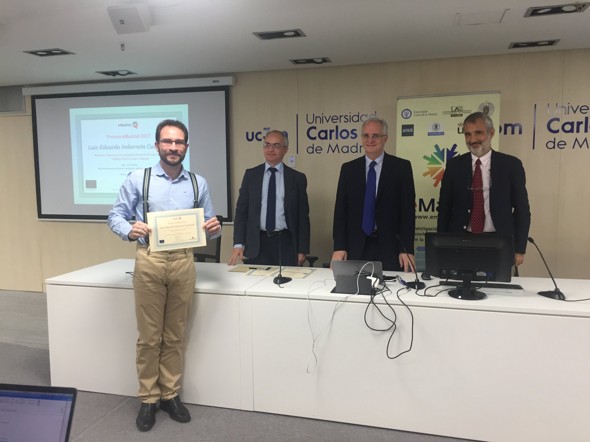 Luis Eduardo premio e-madrid network
